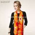 New!! Fashion Stylish Women Long Digital Printing Silk Scarves Wholesale Shawls And Scarves